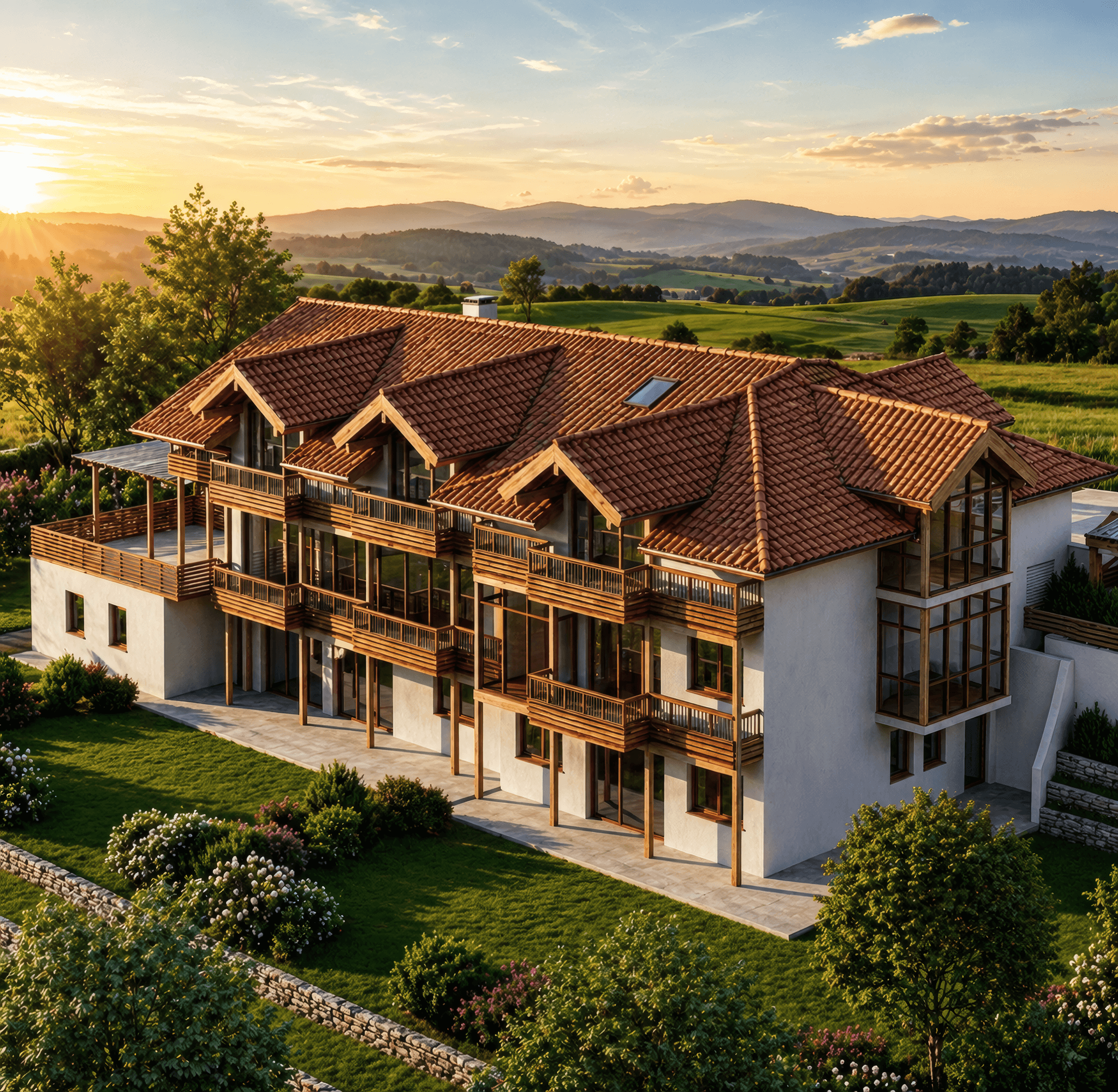 Hanghaus in Hopfen am See — Bergwind Referenzprojekt