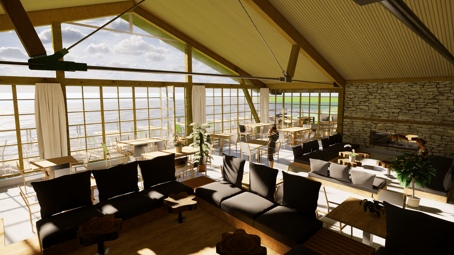 Seehaus Hopfensee — Ansicht 1