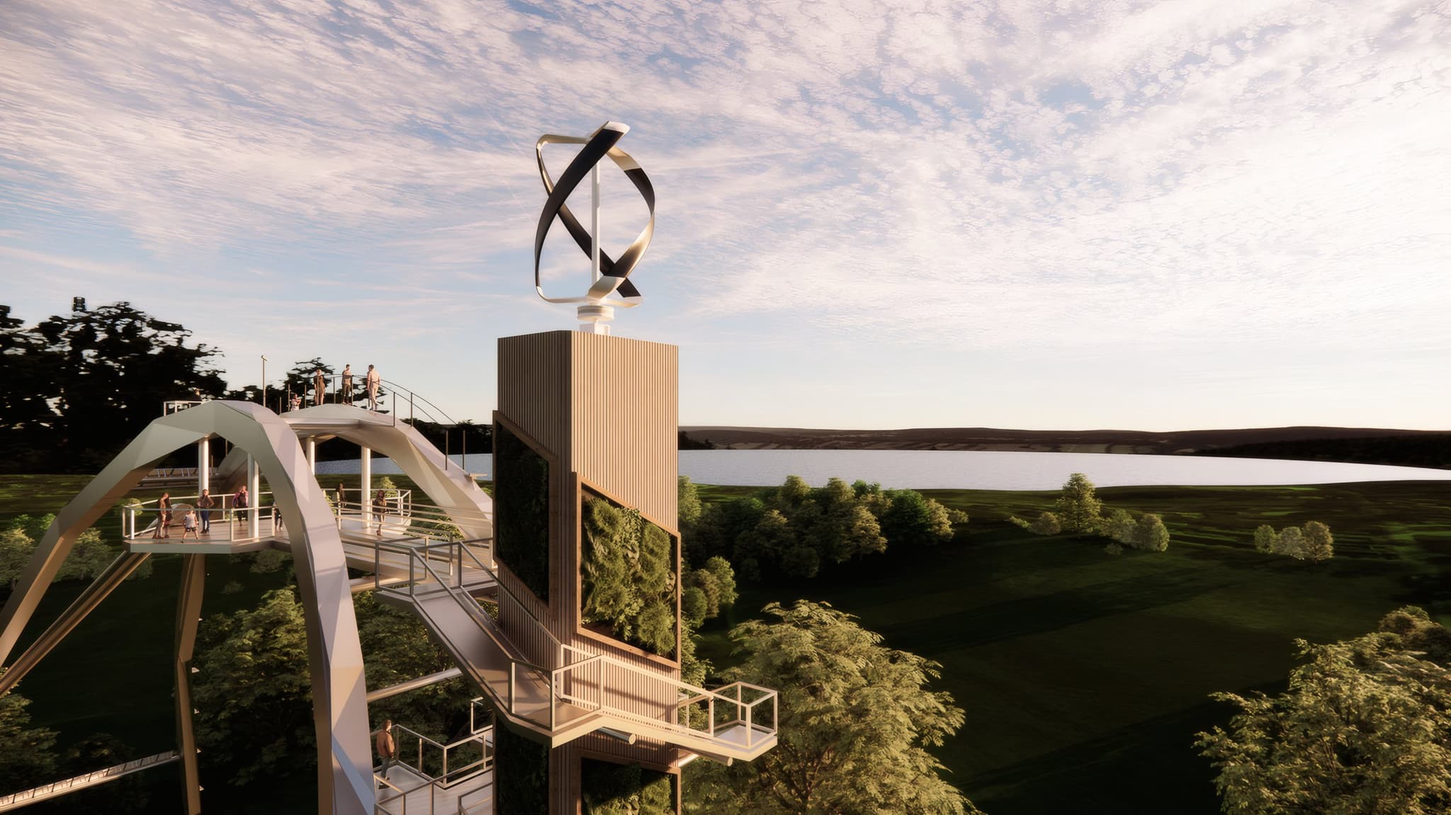 SkyLoop 360 — Aussichts- und Eventturm Mardorf — Ansicht 2