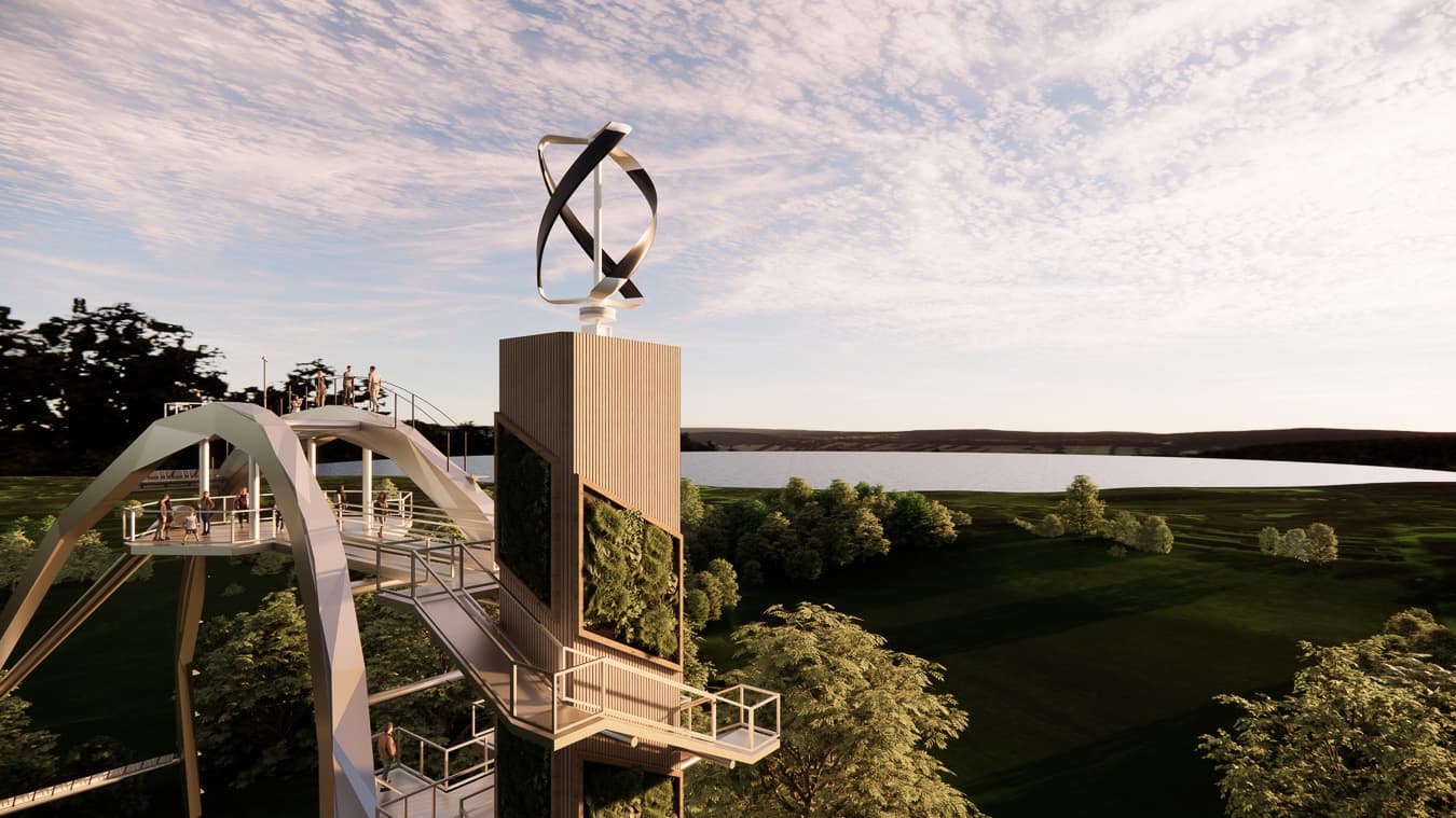 SkyLoop 360 — Aussichts- und Eventturm Mardorf — Ansicht 2
