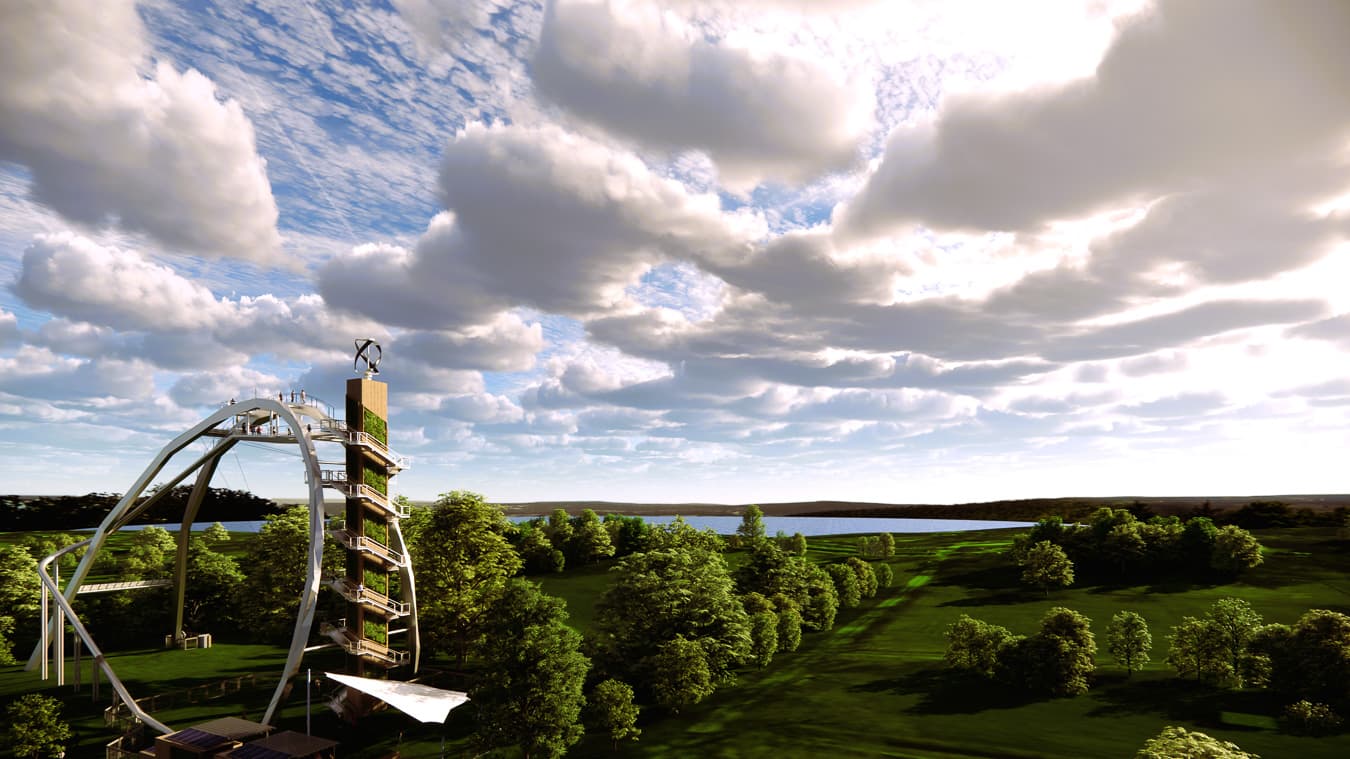 SkyLoop 360 — Aussichts- und Eventturm Mardorf — Ansicht 3